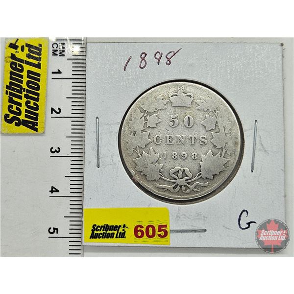 Canada Fifty Cent 1898
