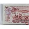 Image 5 : Canada $2 Bill 1974 "2-Digit RADAR" : Lawson/Bouey #AGF3336333