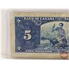 Image 5 : Bank of Canada $5 Bill 1937 : Gordon/Towers #DC9597540