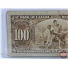 Image 5 : Bank of Canada $100 Bill 1937 : Gordon/Towers #BJ0011499