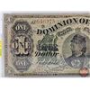 Image 2 : Dominion of Canada $1 Bill 1878 : Lettered Border : Harrington #A646275