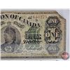 Image 3 : Dominion of Canada $1 Bill 1878 : Lettered Border : Harrington #A646275