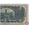Image 6 : Dominion of Canada $1 Bill 1911 : Boville #171654T