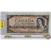 Image 1 : Canada $50 Bill 1954DF "Devil's Face" : Beattie/Coyne #AH1565280