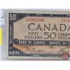 Image 3 : Canada $50 Bill 1954DF "Devil's Face" : Beattie/Coyne #AH1565280