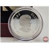 Image 4 : RCM Canada 2011 $20 Fine Silver Coin : Small Crystal Snowflake (Hyacinth) (Swarovski Elements) (COA 