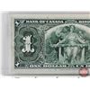 Image 5 : Bank of Canada $1 Bill 1937 : Osbourne/Towers #EA3283543