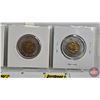 Image 6 : Canada $2 : Toonies (4) : 2005; 2006; 2008 Quebec City; 2011