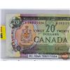Image 2 : Canada $20 Bill 1969 *Replacement : Beattie/Rasminsky # *EB2171554