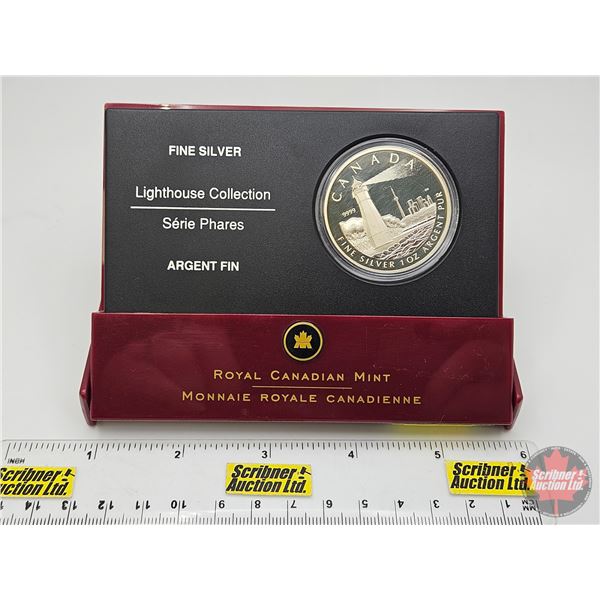 RCM Canada 2005 $20 Fine Silver : Gibraltar Point Lighthouse (COA #02304) (99.99%) (GST Exempt)