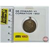 Image 1 : Great Britain 1902 King Edward VII Coronation Medalette