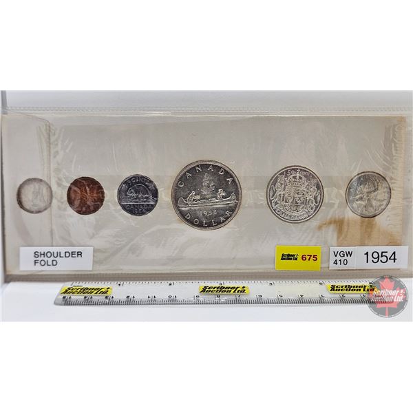 Canada Year Set 1954 (Consignor Tag: SF)