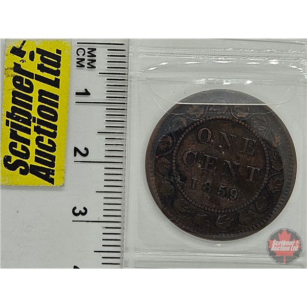 Canada Large Cent 1859