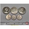 Image 5 : Canada Coins (6) Collector Combo : - (3) Ten Cent : 1970; 1970; 1970 - (3) Fifty Cent: 1969; 1978; 2
