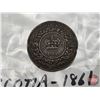 Image 2 : Nova Scotia 1861 Large Cent