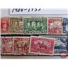 Image 3 : Canada Stamps (15 Variety) from 1908 - 1935