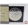 Image 2 : RCM Canada 1981 Trans-Canada Railway Centennial : Uncirculated Silver Dollar