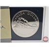 Image 2 : RCM Canada 1886-1986 Transcontinental Railroad/Vancouver Centennial : Uncirculated Silver Dollar