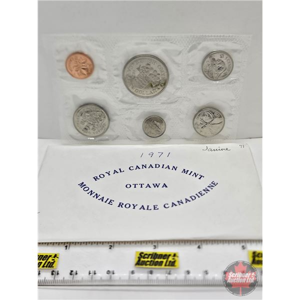 RCM Canada Uncirculated Year Set 1971