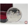 Image 2 : RCM Canada 1989 Fleuve Mackenzie River Silver Dollar : Black Case