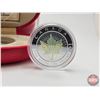 Image 2 : RCM 2001 Hologram Silver Maple Leaf Coin : Fine Silver $5 Coin : "Prosperity and beauty from the lan