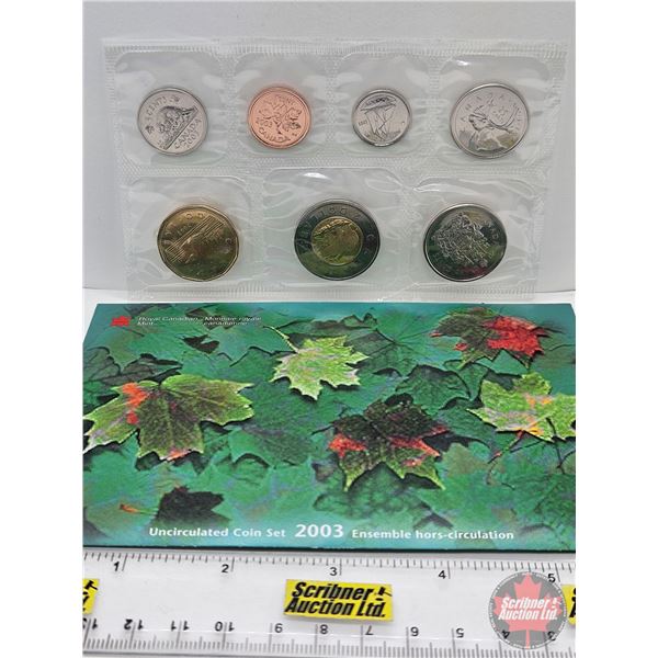 RCM Canada Uncirculated Year Set 2003