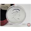 Image 3 : RCM Canada 2004 Silver Maple Leaf Coloured Five Dollar 1oz Fine Silver Coin (COA #16233) (99.99%) (G
