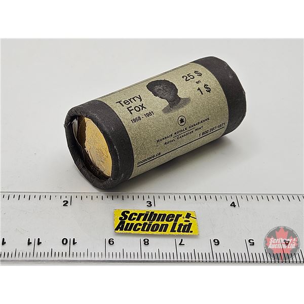 RCM Canada Loonie Dollar Roll : 2005 Terry Fox (Original Roll)