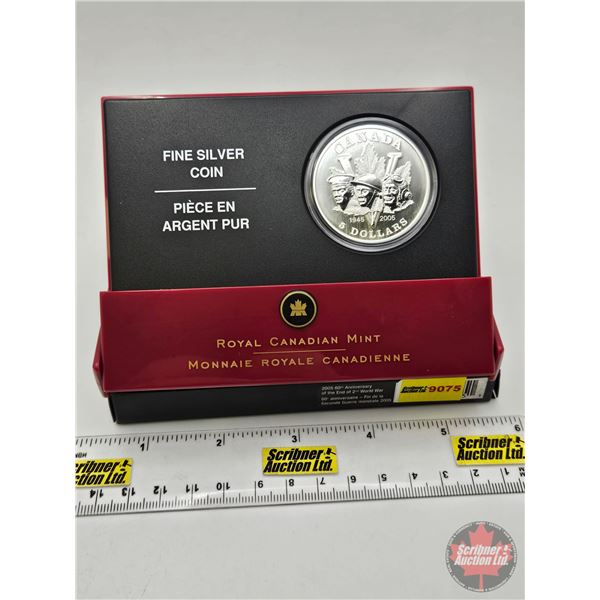 RCM Canada 2005 : 60th Anniversary of the End of 2nd World War : Victory at last! (COA #17293) (99.9