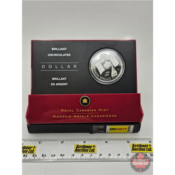 RCM Canada 2005 Brilliant Uncirculated Dollar (COA) (99.99%) (GST Exempt)