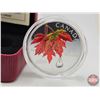 Image 2 : RCM Canada 2009 : $20 Silver Coin : Crystal Raindrop (COA #07517) (Swarovski Element) (99.99%) (GST 