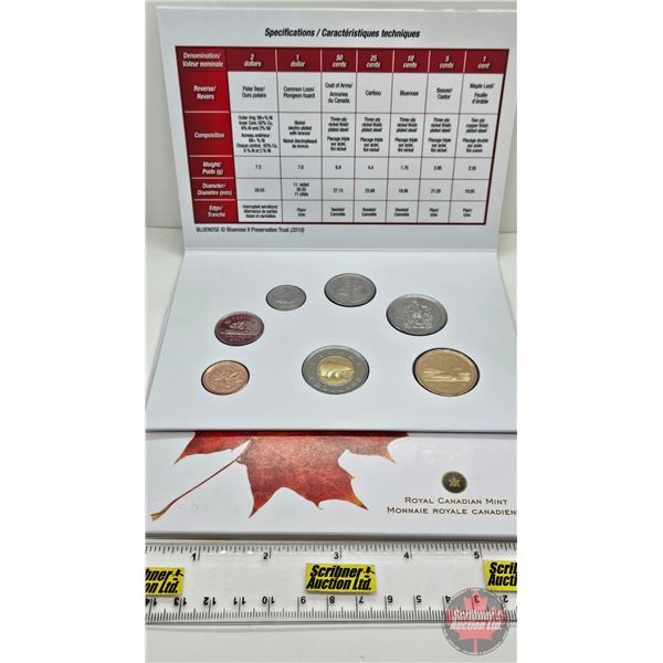 RCM Canada Uncirculated Year Set 2010