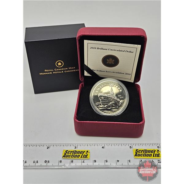 RCM Canada 2010 Brilliant Uncirculated Dollar (COA #13941) (92.5%)