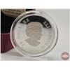Image 3 : RCM Canada 2010 : $20 Fine Silver Coin : Holiday Pine Cones : Ruby (COA #1285) (Swarovski Elements) 