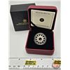 Image 1 : RCM Canada 2011 $3 Fine Silver Coin : Birthstone : February (COA : 99.99%) Swarovski Element (GST Ex