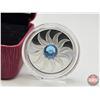 Image 2 : RCM Canada 2011 $3 Fine Silver Coin : Birthstone : March (COA : 99.99%) Swarovski Element (GST Exemp