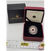 Image 1 : RCM Canada 2011 $3 Fine Silver Coin : Birthstone : October (COA : 99.99%) Swarovski Element (GST Exe