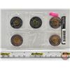 Image 7 : RCM Canada 2012 Toonies : HMS Shannon Circulation Coin : 5-Pack (Consignor Tag: Extra Sail)