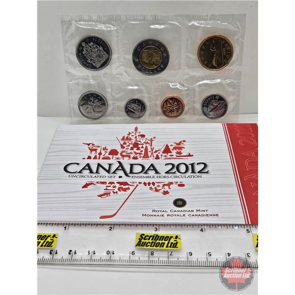 RCM Canada Uncirculated Year Set 2012