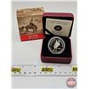 Image 1 : RCM Canada 2012 Limited Edition Fine Silver Dollar : Calgary Stampede (COA #04850) (99.99%) (GST Exe