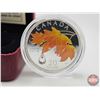 Image 2 : RCM Canada 2012 : $20 Fine Silver Coin : Maple Leaf Crystal Raindrop (COA #09025) Swarovski Element 