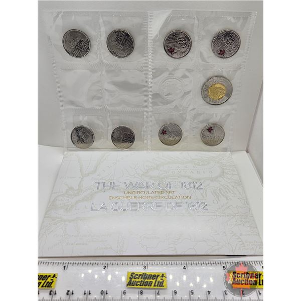 RCM Canada The War of 1812 : Uncirculated Set (COA #04947)