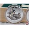 Image 3 : RCM 2013 : $10 Fine Silver 3-Coin Set : Ducks of Canada (with Duck Call) - Mallard (COA #05582) (99.