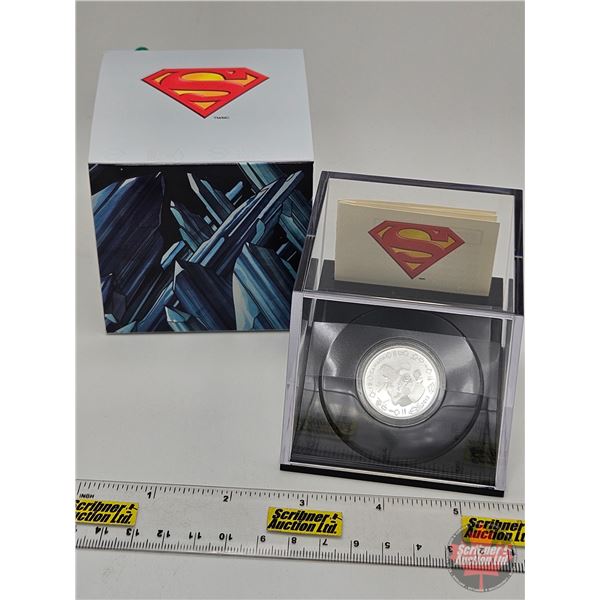 RCM Canada 2013 $10 Fine Silver Coin : 75th Anniversary of Superman™ Vintage (COA #13823) (
