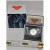 Image 1 : RCM Canada 2013 $10 Fine Silver Coin : 75th Anniversary of Superman™ Vintage (COA #13823) (