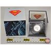 Image 5 : RCM Canada 2013 $10 Fine Silver Coin : 75th Anniversary of Superman™ Vintage (COA #13823) (