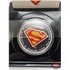 Image 2 : RCM Canada 2013 $20 Fine Silver Coin : 75th Anniversary of Superman™ The Shield (COA #05799