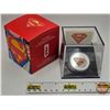 Image 7 : RCM Canada 2013 $20 Fine Silver Coin : 75th Anniversary of Superman™ The Shield (COA #05799