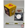 Image 10 : RCM Canada 2013 $20 Fine Silver Coin : 75th Anniversary of Superman™ Metropolis (COA #06660
