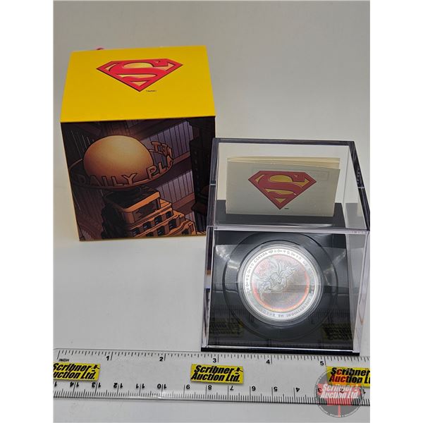 RCM Canada 2013 $20 Fine Silver Coin : 75th Anniversary of Superman™ Metropolis (COA #06660